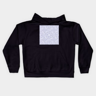 Periwinkle circles Kids Hoodie